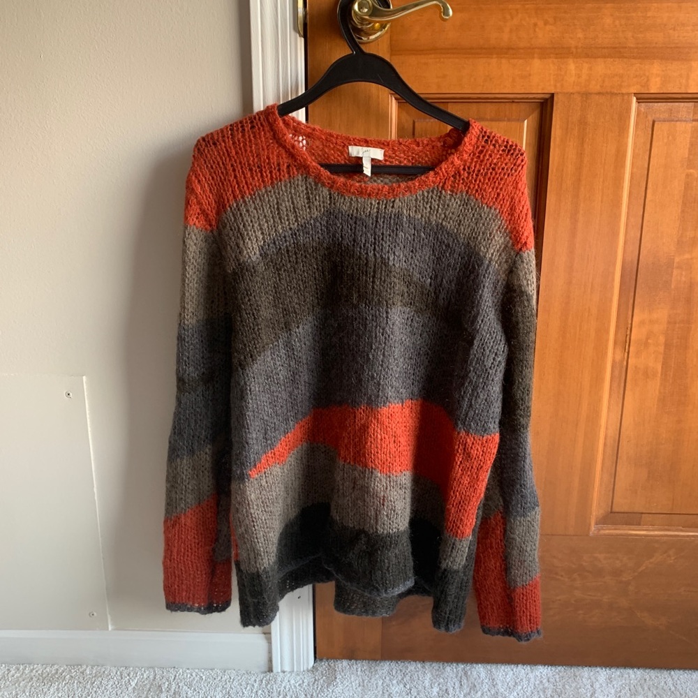 Joie Mohair Open Knit Sweater